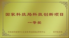 國家科技局科技創(chuàng)新項(xiàng)目一等獎(jiǎng)